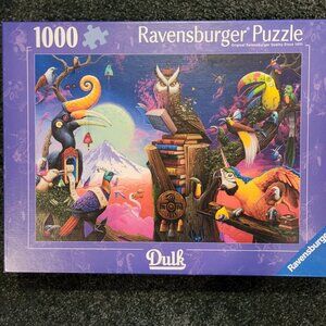Ravensburger 1008pc Songs of Extinct Birds jigsaw puzzle by Dulk